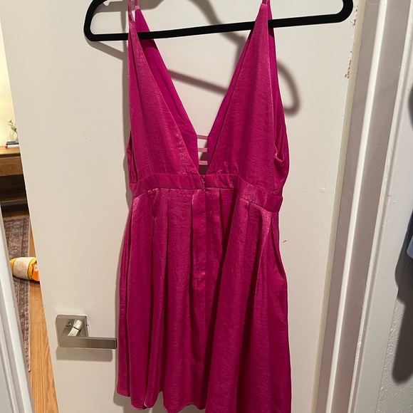 Free people mini dress pink size 2 new with tags - Picture 2 of 3